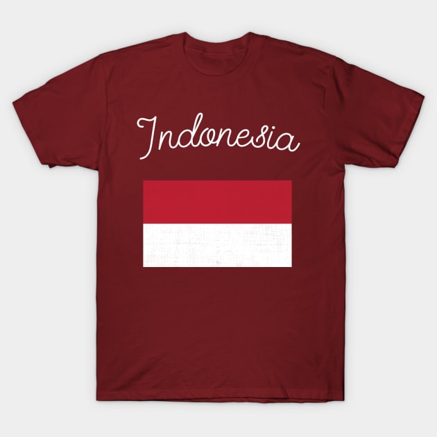 Indonesia Flag T-Shirt by phenomad